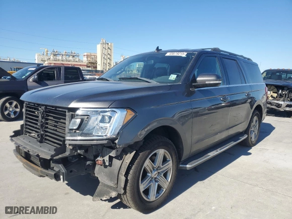 2018 Ford Expedition Max XLT with VIN 1FMJK1HT5JEA02197, listed as a Copart auction lot 45679215 with NaN miles and Salvage Title. Bid and sale history available at carsss.com. Image 1.