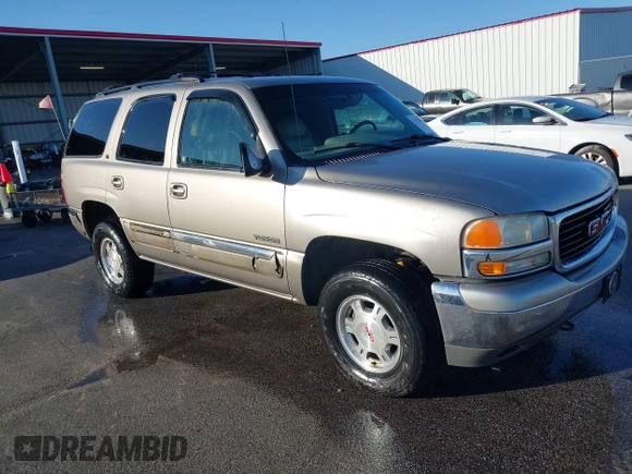 2001 GMC Yukon SLT with VIN 1GKEK13T11R168999, listed as a IAAI auction lot 41778926 with 163,388 mi miles. Bid and sale history available at carsss.com. Image 1.