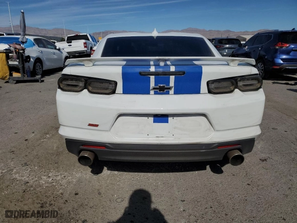 2020 Chevrolet Camaro 1SS with VIN 1G1FE1R77L0109781, listed as a Copart auction lot 77379504 with 59,108 mi miles and Salvage Title. Bid and sale history available at carsss.com. Image 6.
