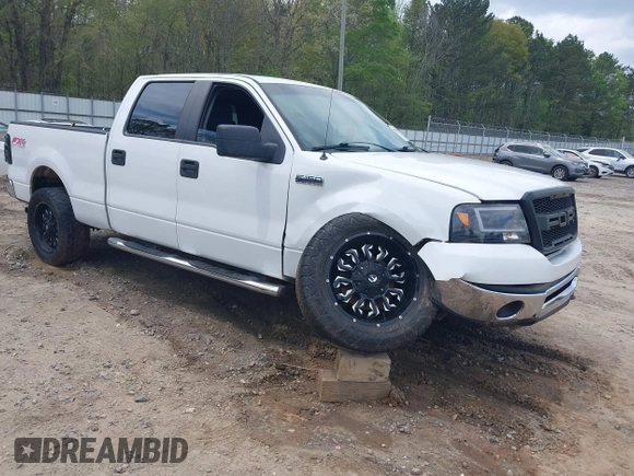 2008 Ford F-150 XLT with VIN 1FTPW14528FB59703, listed as a IAAI auction lot 41960831 with Not provided miles and . Bid and sale history available at DreamBid. Image 1.