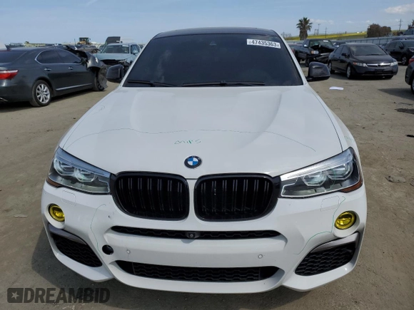 2018 BMW X4 M40i with VIN 5UXXW7C57J0W63952, listed as a Copart auction lot 47435363 with 67,198 mi miles. Bid and sale history available at carsss.com. Image 5.