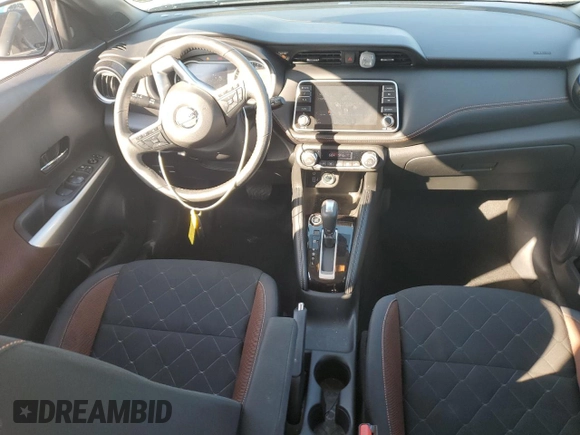 2020 Nissan Kicks SR with VIN 3N1CP5DV7LL519066, listed as a Copart auction lot 53052985 with 45,041 mi miles and Salvage Title. Bid and sale history available at carsss.com. Image 8.