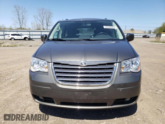 2010 Chrysler Town & Country Touring Plus with VIN 2A4RR8D11AR405610, listed as a Copart auction lot 54742655 with 56,380 mi miles and Salvage Title. Bid and sale history available at DreamBid. Image 5.