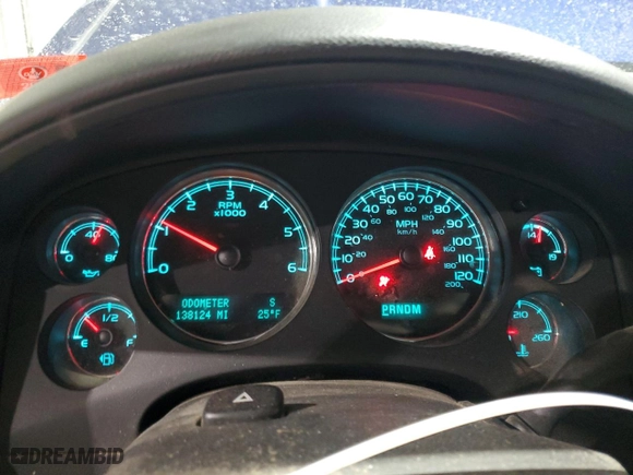 2012 Chevrolet Silverado 1500 LTZ with VIN 3GCPKTE7XCG303903, listed as a Copart auction lot 89183585 with 138,124 mi miles and Salvage Title. Bid and sale history available at carsss.com. Image 9.