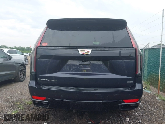 2023 Cadillac Escalade 4WD Sport with VIN 1GYS4FKL8PR153863, listed as a IAAI auction lot 42653740 with Not provided miles and . Bid and sale history available at DreamBid. Image 16.