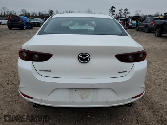2023 Mazda 3 S Preferred with VIN 3MZBPACM5PM371524, listed as a Copart auction lot 45788605 with 16,725 mi miles and Salvage Title. Bid and sale history available at DreamBid. Image 6.