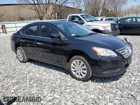2015 Nissan Sentra S with VIN 3N1AB7AP4FY231794, listed as a Copart auction lot 51615905 with 186,492 mi miles and Clean Title. Bid and sale history available at DreamBid. Image 4.