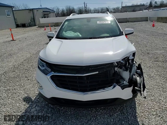 2018 Chevrolet Equinox LT with VIN 2GNAXTEX8J6285635, listed as a Copart auction lot 49552915 with 35,607 mi miles and Salvage Title. Bid and sale history available at carsss.com. Image 12.