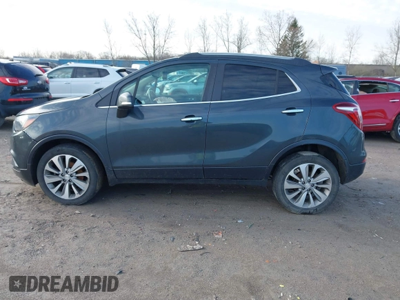 2018 Buick Encore Preferred with VIN KL4CJASB2JB716588, listed as a IAAI auction lot 41955879 with 162,152 mi miles. Bid and sale history available at carsss.com. Image 13.