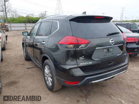 2017 Nissan Rogue S with VIN KNMAT2MTXHP501072, listed as a IAAI auction lot 42001030 with 163,204 mi miles and . Bid and sale history available at DreamBid. Image 3.