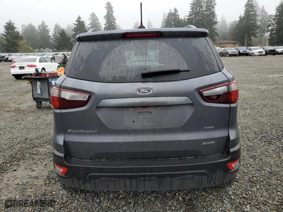 2018 Ford EcoSport SES with VIN MAJ6P1CL2JC226001, listed as a Copart auction lot 50275375 with 78,098 mi miles and Salvage Title. Bid and sale history available at carsss.com. Image 6.