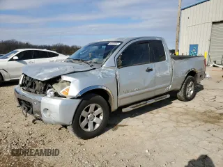 2007 Nissan Titan SE with VIN 1N6BA06A17N222434, listed as a Copart auction lot 89383655 with 253,511 mi miles and Salvage title. Bid and sale history available at DreamBid. Image 1.