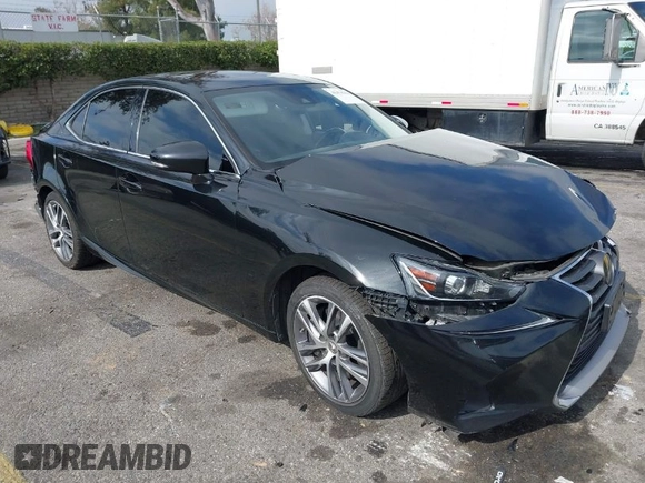 2020 Lexus IS with VIN JTHAA1D26L5108194, listed as a IAAI auction lot 41478384 with 64,910 mi miles. Bid and sale history available at carsss.com. Image 1.