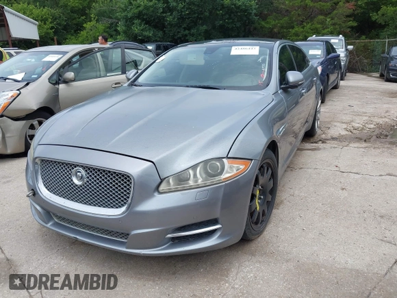 2012 Jaguar XJ XJL with VIN SAJWA2GB5CLV23903, listed as a IAAI auction lot 42486443 with 109,691 mi miles and . Bid and sale history available at DreamBid. Image 2.