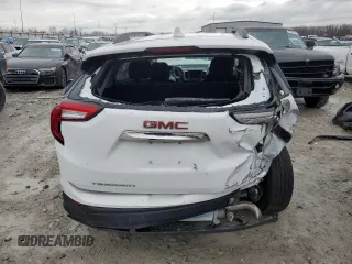 2022 GMC Terrain SLE with VIN 3GKALMEV8NL211534, listed as a Copart auction lot 43429065 with 51,386 mi miles and Salvage Title. Bid and sale history available at carsss.com. Image 6.