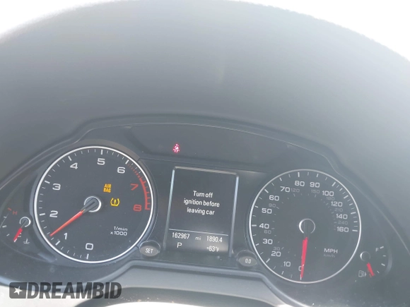 2017 Audi Q5 Premium Plus z VIN WA1M2AFP3HA047111, wystawiony jako IAAI lot #41994327 z przebiegiem 167 000 mil mil oraz . Historia ofert i sprzedaży dostępna na DreamBid. Obrazek 7.