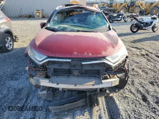 2021 Honda CR-V Touring with VIN 7FARW1H90ME003877, listed as a Copart auction lot 50124965 with 0 mi miles and Salvage Title. Bid and sale history available at carsss.com. Image 5.