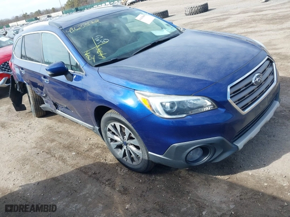 2017 Subaru Outback Touring with VIN 4S4BSETC5H3408439, listed as a IAAI auction lot 41633069 with 72,653 mi miles. Bid and sale history available at carsss.com. Image 1.