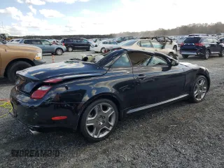 2007 Lexus SC 430 with VIN JTHFN45Y279015959, listed as a Copart auction lot 76269074 with 77,001 mi miles and Non Repairable. Bid and sale history available at DreamBid. Image 3.