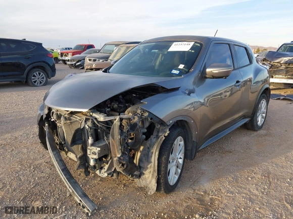 2016 Nissan Juke S with VIN JN8AF5MR1GT607885, listed as a IAAI auction lot 41237148 with 1 mi miles. Bid and sale history available at carsss.com. Image 16.