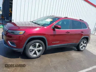 2019 Jeep Cherokee Limited with VIN 1C4PJMDX1KD322345, listed as a IAAI auction lot 42471638 with 36,031 mi miles and . Bid and sale history available at DreamBid. Image 14.