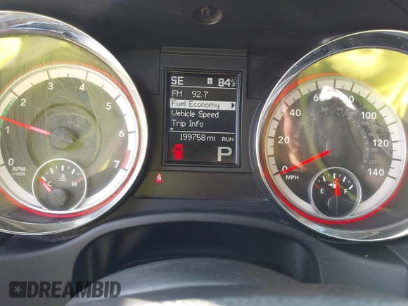 2013 Dodge Durango Crew with VIN 1C4RDJDG1DC698969, listed as a IAAI auction lot 42740024 with 199,758 mi miles and . Bid and sale history available at DreamBid. Image 7.