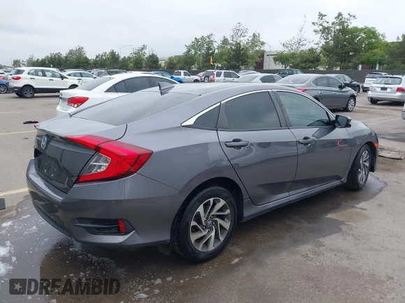 2017 Honda Civic EX z VIN 19XFC2F79HE036578, wystawiony jako IAAI lot #42380559 z przebiegiem 73 943 mil mil oraz . Historia ofert i sprzedaży dostępna na DreamBid. Obrazek 4.