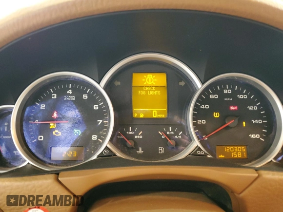 2009 Porsche Cayenne S with VIN WP1AB29P29LA40682, listed as a Copart auction lot 55523715 with 120,305 mi miles and Clean title. Bid and sale history available at DreamBid. Image 9.