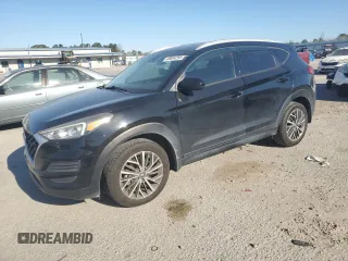 2019 Hyundai Tucson Sport z VIN KM8J33ALXKU876250, wystawiony jako Copart lot #49884285 z przebiegiem 57 947 mil mil oraz Szkoda całkowita • Salvage title. Historia ofert i sprzedaży dostępna na DreamBid. Obrazek 1.