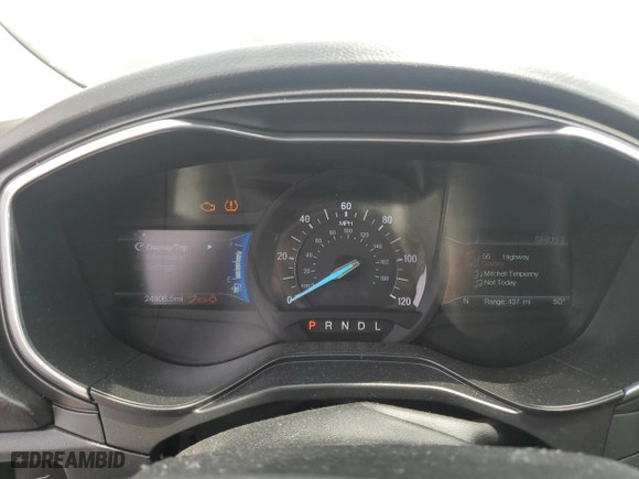 2020 Ford Fusion Plug-In Hybrid Titanium with VIN 3FA6P0SU2LR251084, listed as a Copart auction lot 56655254 with 24,806 mi miles and Salvage Title. Bid and sale history available at carsss.com. Image 9.