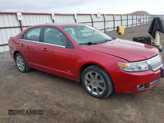 2008 Lincoln MKZ with VIN 3LNHM28T38R605767, listed as a IAAI auction lot 41773715 with 72,417 mi miles. Bid and sale history available at carsss.com. Image 1.