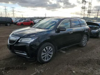 2016 Acura MDX w/Tech with VIN 5FRYD4H43GB060015, listed as a Copart auction lot 47367805 with 108,237 mi miles and Salvage Title. Bid and sale history available at carsss.com. Image 1.