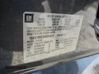 2017 GMC Yukon SLT with VIN 1GKS1BKC6HR294072, listed as a Copart auction lot 68730204 with 111,473 mi miles and Salvage Title. Bid and sale history available at carsss.com. Image 15.