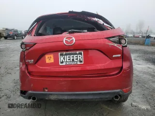 2018 Mazda CX-5 Grand Touring with VIN JM3KFBDM2J0432713, listed as a Copart auction lot 88693565 with 0 mi miles and Salvage Title. Bid and sale history available at carsss.com. Image 6.