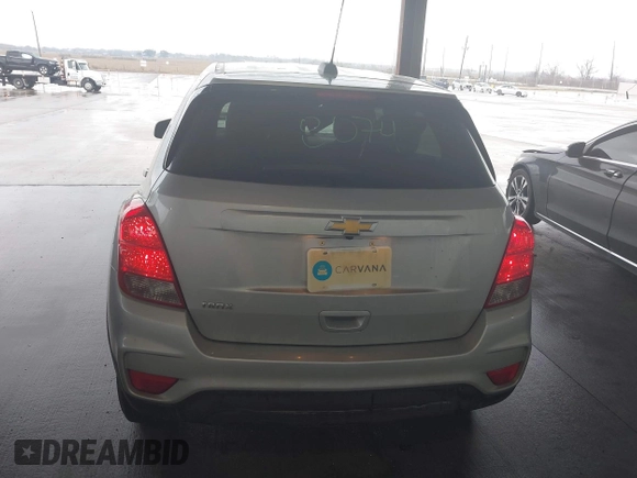 2022 Chevrolet Trax LS with VIN KL7CJKSM9NB543040, listed as a IAAI auction lot 41461219 with 38,157 mi miles and . Bid and sale history available at DreamBid. Image 17.