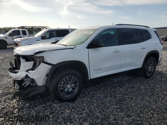 2025 GMC Acadia FWD Elevation z VIN 1GKENKRS3SJ132016, wystawiony jako Copart lot #54262725 z przebiegiem 7 205 mil mil oraz Czysty tytuł • Clean title. Historia ofert i sprzedaży dostępna na DreamBid. Obrazek 1.
