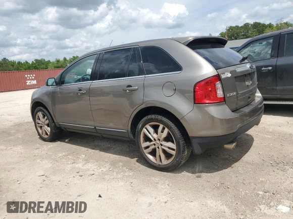 2013 Ford Edge Limited with VIN 2FMDK3KC5DBB47712, listed as a Copart auction lot 54022025 with 114,643 mi miles and Salvage Title. Bid and sale history available at carsss.com. Image 2.