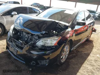 2013 Nissan Sentra SR with VIN 3N1AB7AP6DL692859, listed as a IAAI auction lot 41462052 with 124,370 mi miles. Bid and sale history available at carsss.com. Image 17.