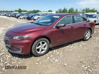 2016 Chevrolet Malibu LS with VIN 1G1ZB5ST2GF216938, listed as a Copart auction lot 61650825 with 139,988 mi miles and Clean title. Bid and sale history available at DreamBid. Image 1.