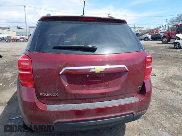 2017 Chevrolet Equinox LT with VIN 2GNALCEK5H1601189, listed as a IAAI auction lot 42038012 with 91,834 mi miles. Bid and sale history available at carsss.com. Image 16.