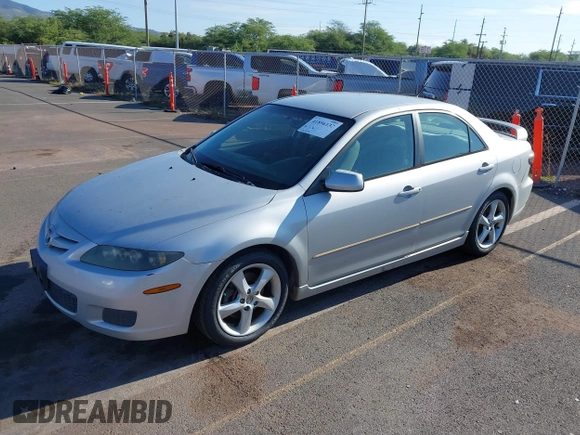 2007 Mazda Mazda6 i Sport VE with VIN 1YVHP80CX75M46817, listed as a IAAI auction lot 41896137 with 163,407 mi miles. Bid and sale history available at carsss.com. Image 2.