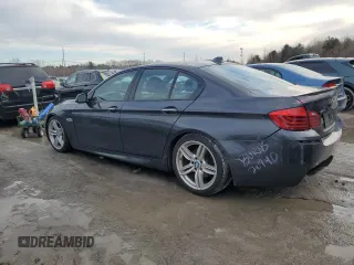 2014 BMW 5 Series 535i xDrive with VIN WBA5B3C5XED535942, listed as a Copart auction lot 46106275 with 183,796 mi miles and Clean Title. Bid and sale history available at carsss.com. Image 2.