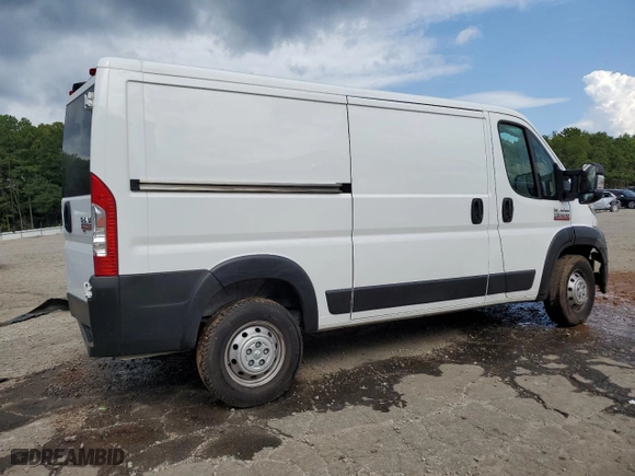 2021 Ram ProMaster Cargo Van with VIN 3C6LRVAG6ME568432, listed as a Copart auction lot 64791794 with 88,092 mi miles and Salvage Title. Bid and sale history available at carsss.com. Image 3.