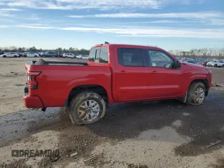 2022 Nissan Frontier S with VIN 1N6ED1EK4NN668837, listed as a Copart auction lot 45220995 with 35,300 mi miles and Salvage title. Bid and sale history available at DreamBid. Image 3.