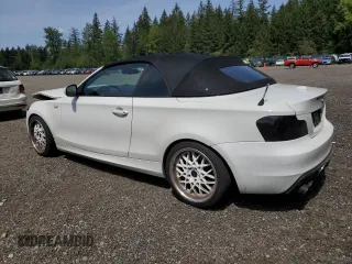 2010 BMW 1 Series 128i with VIN WBAUN1C50AVH81851, listed as a Copart auction lot 56607275 with 145,036 mi miles and Salvage title. Bid and sale history available at DreamBid. Image 2.