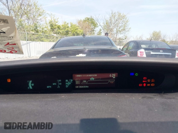 2012 Toyota Prius One z VIN JTDKN3DU8C1595512, wystawiony jako IAAI lot #41804229 z przebiegiem 204 504 mil mil oraz . Historia ofert i sprzedaży dostępna na DreamBid. Obrazek 7.