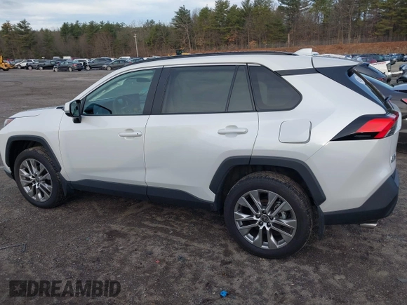 2024 Toyota RAV4 XLE Premium with VIN 2T3A1RFV2RW435605, listed as a IAAI auction lot 41817941 with 10,001 mi miles. Bid and sale history available at carsss.com. Image 14.
