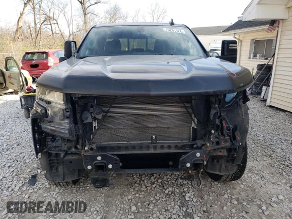 2021 Chevrolet Silverado 1500 LT with VIN 1GCRYDED6MZ118803, listed as a Copart auction lot 79291124 with 46,721 mi miles and Salvage Title. Bid and sale history available at DreamBid. Image 5.