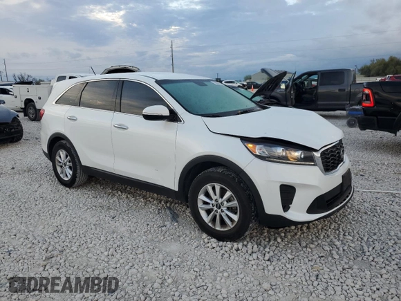2020 Kia Sorento L with VIN 5XYPG4A39LG644010, listed as a Copart auction lot 50836765 with 67,526 mi miles and Salvage Title. Bid and sale history available at carsss.com. Image 4.