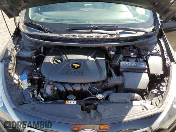 2014 Kia Forte EX with VIN KNAFX4A86E5055819, listed as a Copart auction lot 50012755 with 151,096 mi miles and Salvage Title. Bid and sale history available at carsss.com. Image 11.